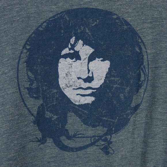 VTG Winterland The Doors T Shirt Women S Blue Jim Morrison Lizard Face Graphic - Picture 4 of 12